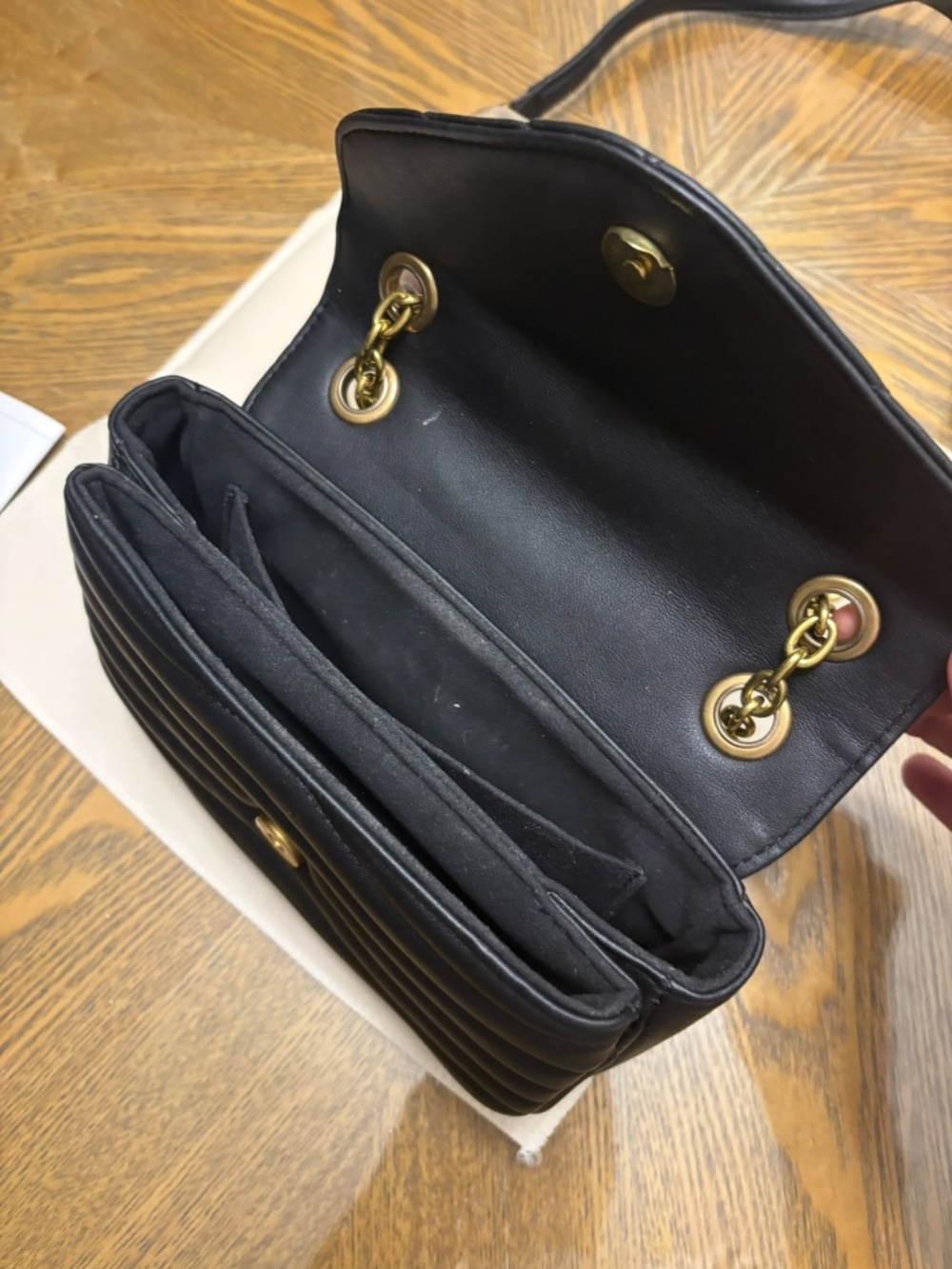 Pre-Loved Louis Vuitton New Wave Chain Bag - Picture 3 of 3